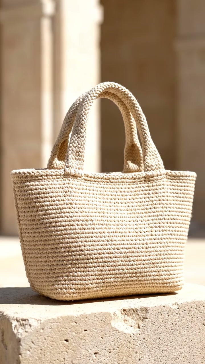 Kenevir El Çantası – Beyaz